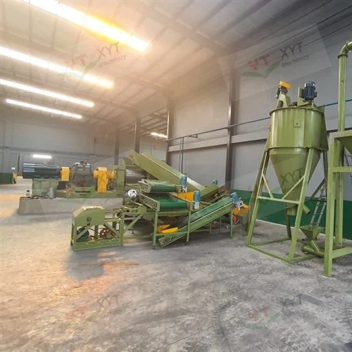 Linia produkcyjna do recyklingu złomu opon